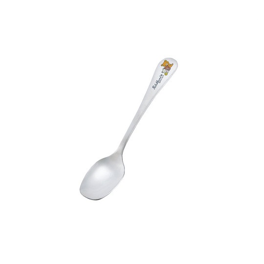 【震撼精品百貨】Rilakkuma San-X 拉拉熊懶懶熊~日本SAN-X拉拉熊不鏽鋼湯匙-躺*09186
