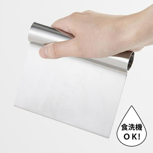 asdfkitty*日本製 貝印 不鏽鋼刮板/刮刀/切麵刀-可鏟起切菜板上的菜-日本正版商品 8