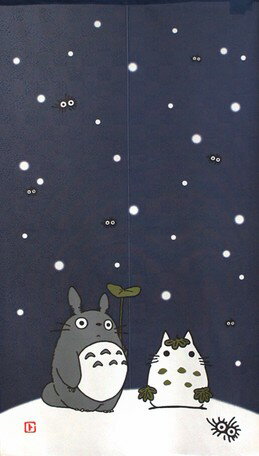 現貨 龍貓 TOTORO 門簾 85x150公分 日本製 吉卜力工作室 0