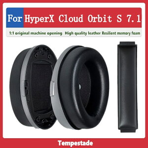 適用於 kingston HyperX Cloud Orbit S 7.夜鷹 耳機套 耳罩 頭梁墊 耳機海綿墊