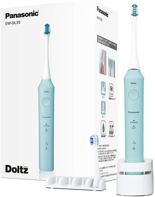 Panasonic【日本代購】松下 電動牙刷Doltz EW-DL35-二色