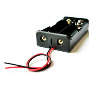 18650帶線電池盒 2節串聯 鋰電池盒 電池座帶引線 DIY雙節雙槽充電座 智能小車 Arduino【現貨】