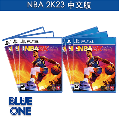 9/9預購 PS5 PS4 NBA 2K23 中文版 遊戲片 Blue One 電玩