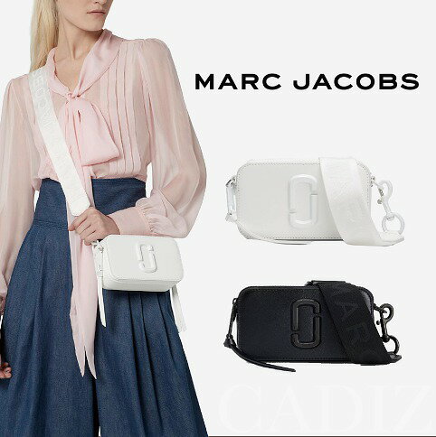 美國正品 Marc jacobs Snapshot DTM Small Camera Bag 黑白簡約相機小方包