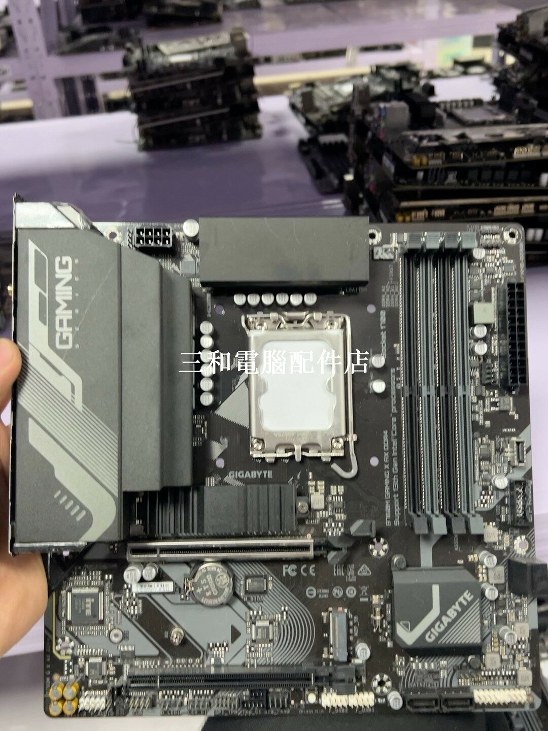 技嘉 B760M GAMING X AX DDR4 主機板 實拍 所見即所得 即時發貨 官方質保 加強客服