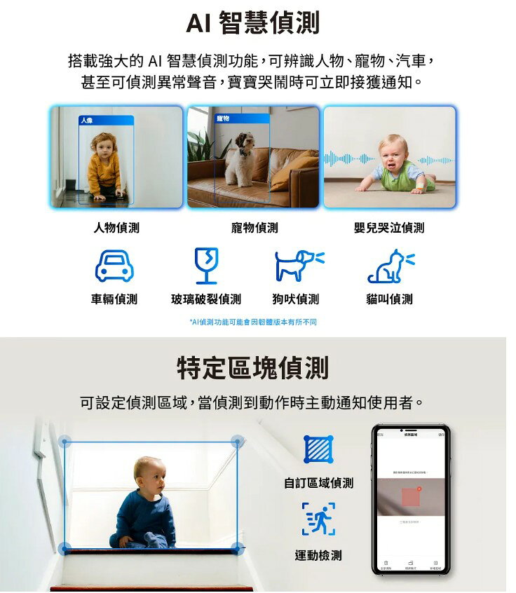 TP-Link Tapo C220 2.5K QHD 400萬 WiFi監視器 可旋轉攝影機 AI偵測 監視器 7