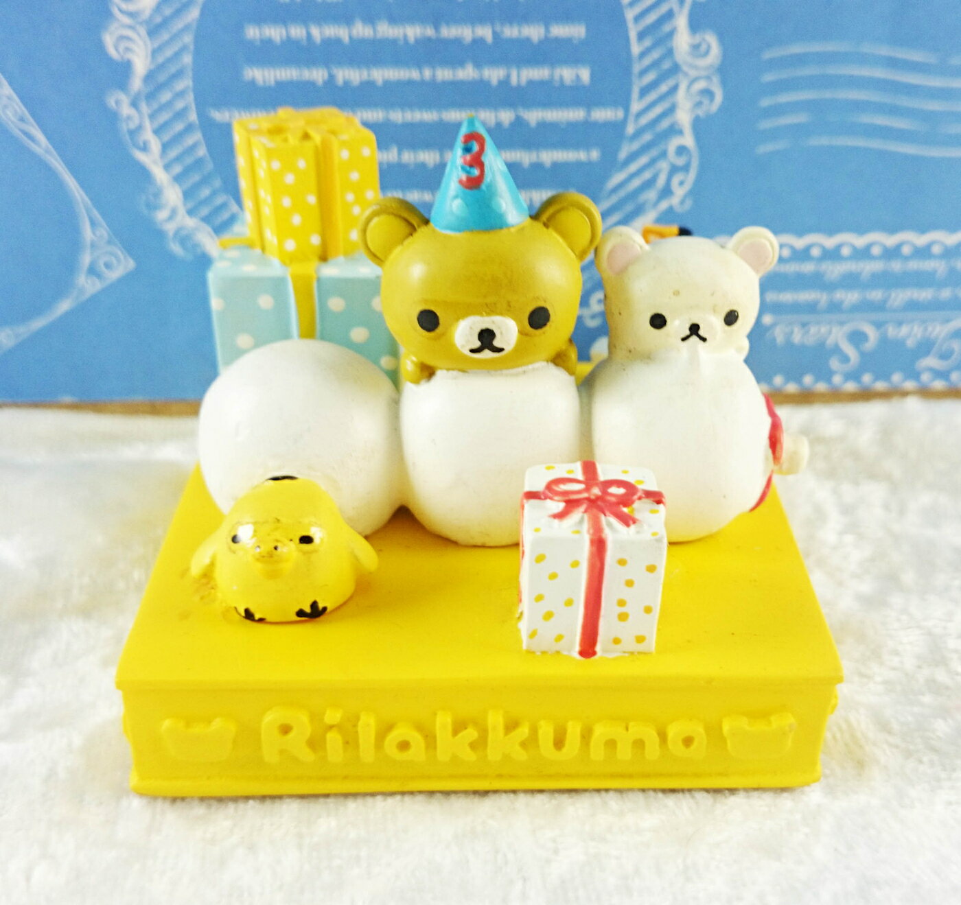 【震撼精品百貨】Rilakkuma San-X 拉拉熊懶懶熊 擺飾 雪人 震撼日式精品百貨