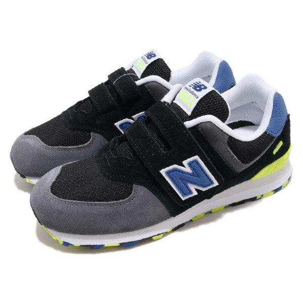 【NEW BALANCE】NB 574 童鞋 運動鞋 魔鬼氈 中童 -YV574UJCW