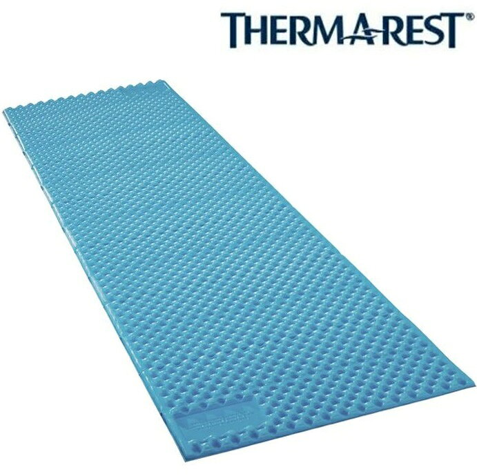 Thermarest 登山睡墊/地墊 Z-Lite Sol 方型泡棉睡墊 新版銀塗層 蛋蛋型 13267 藍/銀