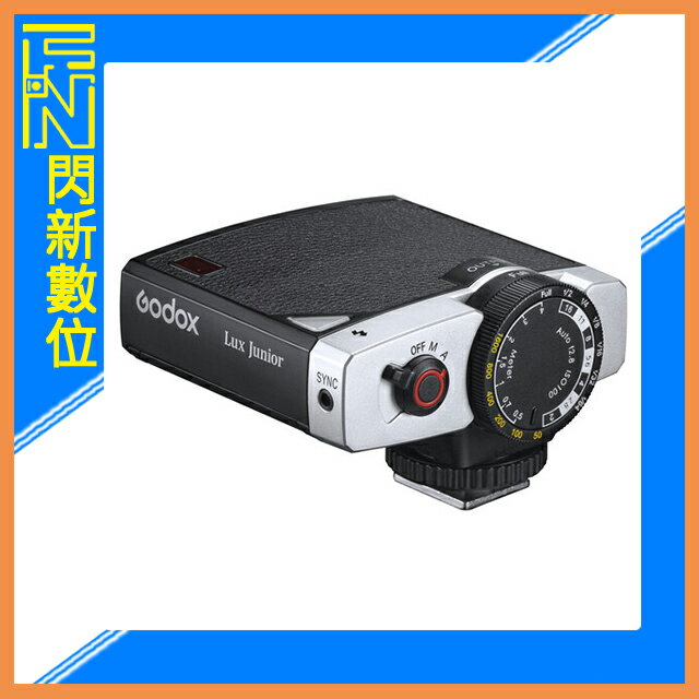 Godox 神牛 Lux Junior 復古 機頂 閃光燈 單觸點 傳統相機 底片機 GN12 (公司貨)【APP下單4%點數回饋】