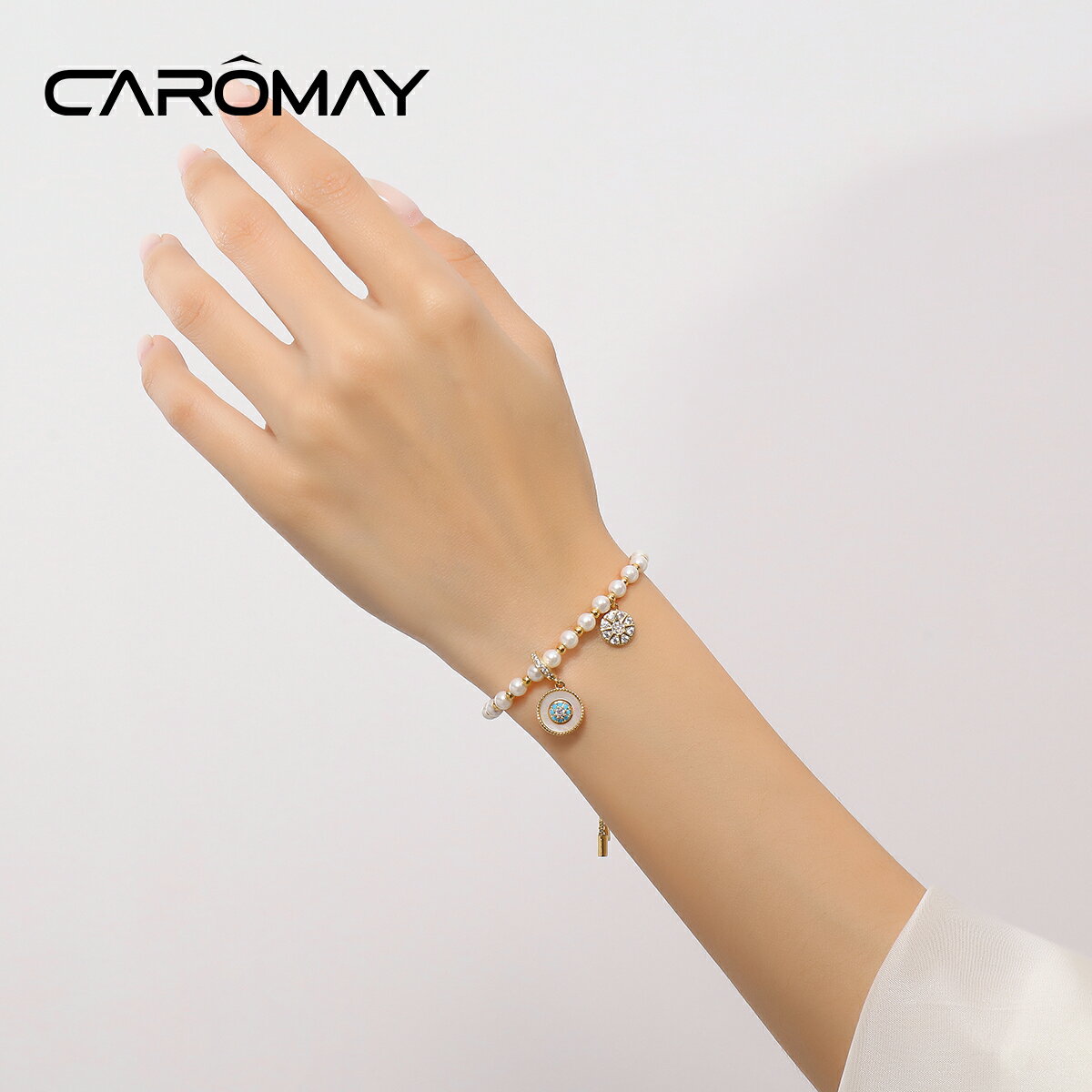 CAROMAY設計感八芒星手鏈女ins潮高級感小眾首飾時尚網紅手飾飾品