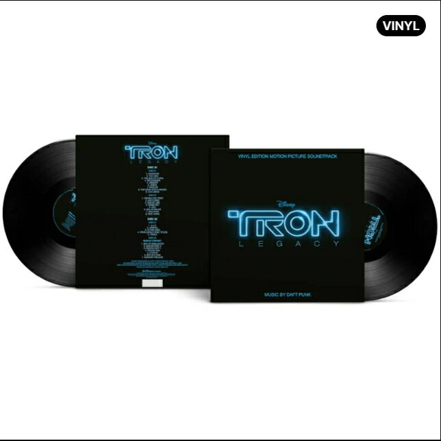 【正版】蠢朋克DAFT PUNK 創戰紀 Tron Legacy 原聲黑膠2LP
