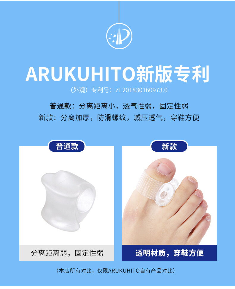 【可開發票】一對裝 拇指外翻矯正器 還妳漂亮美腳 日夜使用方便 可穿鞋 2