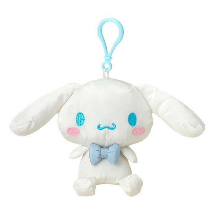 【震撼精品百貨】大耳狗 Cinnamoroll_日本SANRIO三麗鷗 大耳狗尼龍塔夫綢玩偶吊飾-經典款*32051