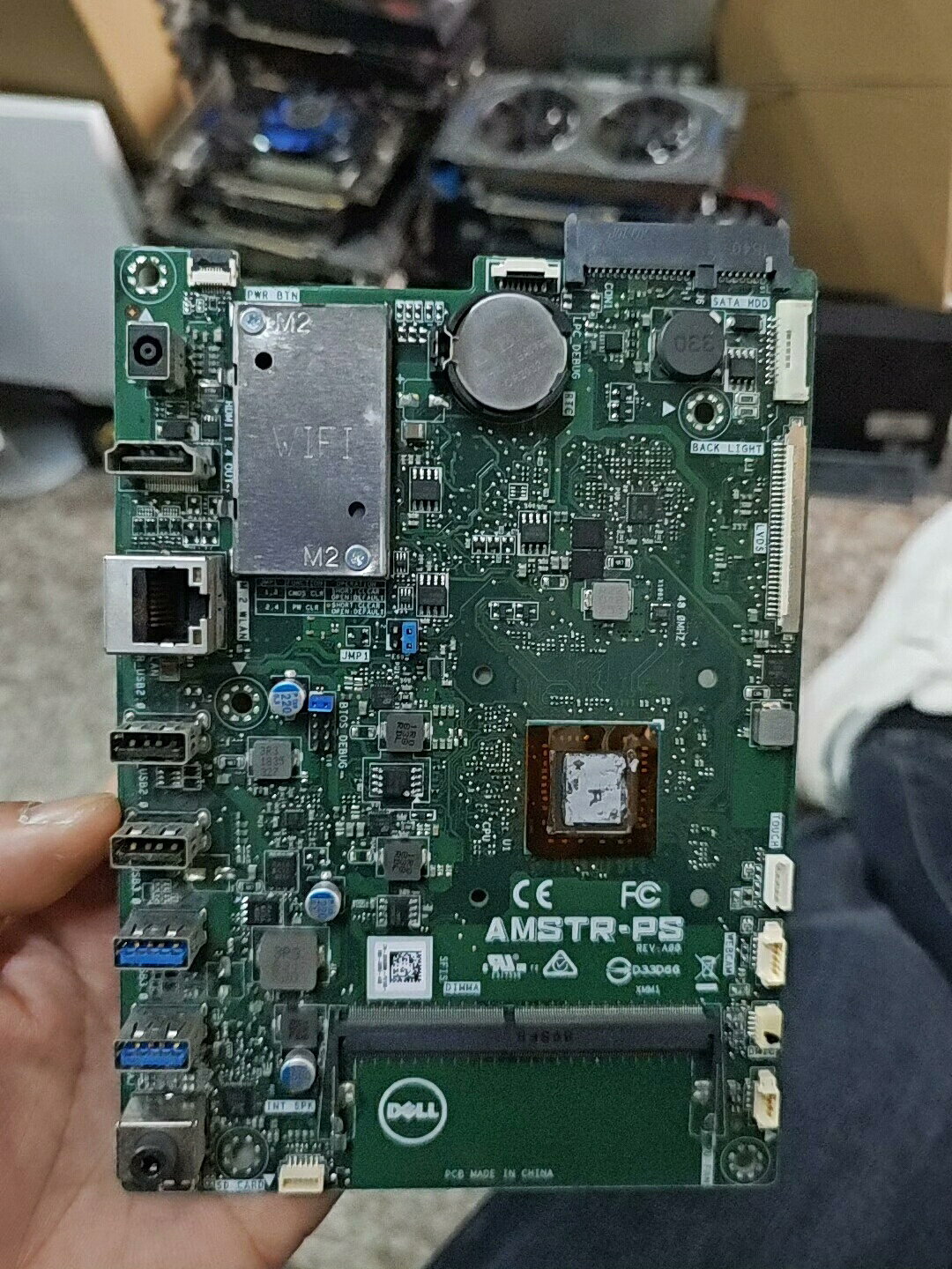 DELL拆機一體機主機板 AMSTR-PS 已測試無維修 二手良品 相容多型號 庫存現貨 電腦零組件升級替換