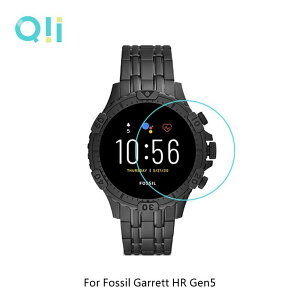 Qii Fossil Garrett HR Gen5 玻璃貼 (兩片裝)【APP下單最高22%點數回饋】