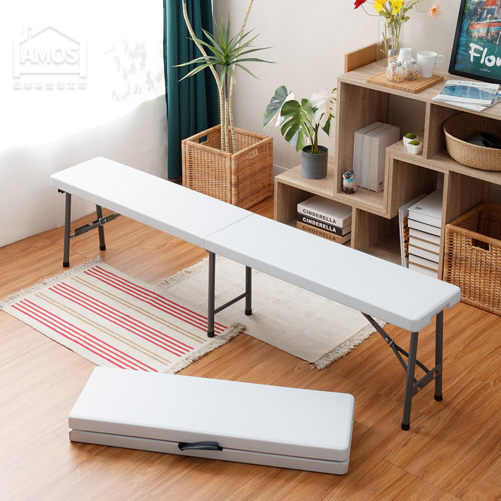 戶外露營用品，露營椅推薦到露營椅 摺疊椅 長椅 三人坐折疊戶外露營長椅 Amos【YCN045】