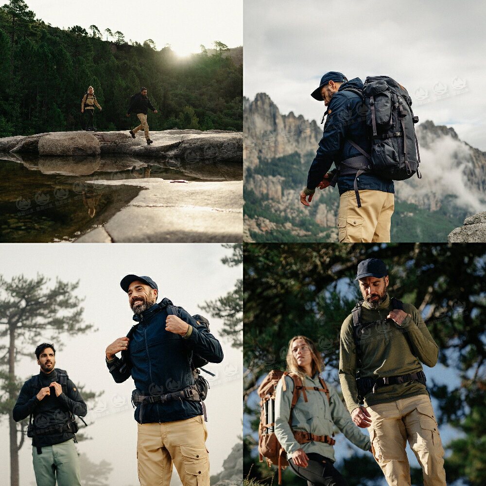 【Fjallraven 小狐狸 男 Vidda Pro Lire 長褲《月桂綠》】F86891/登山褲/健行褲/休閒褲 6
