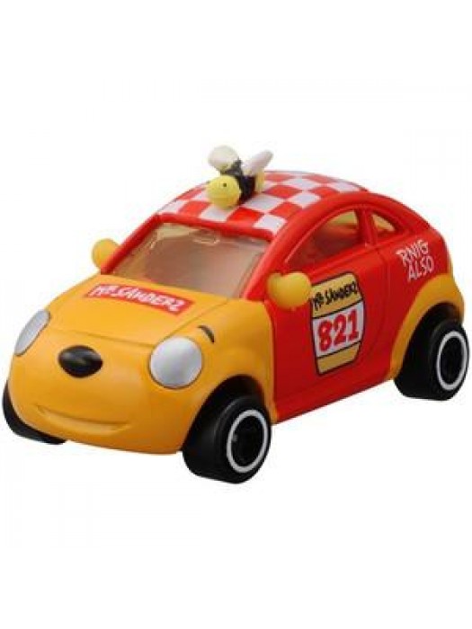 大賀屋 日貨 夢幻車 維尼車 多美小汽車 多美 車子 Tomica 汽車 模型 玩具 小熊維尼 正版 L00011303