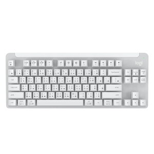 【Logitech 羅技】SIGNATURE K855 無線機械式TKL 鍵盤 白色