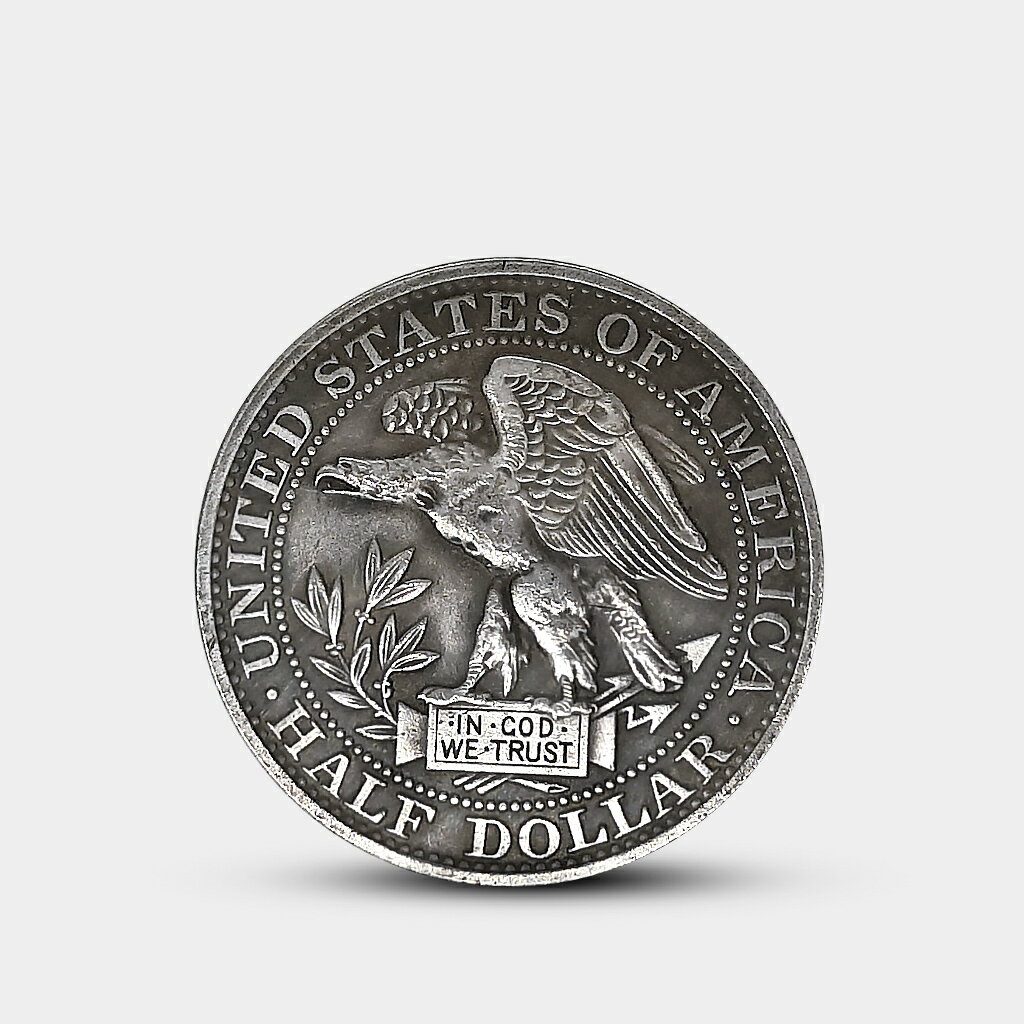 新款魔術幣1877自由女神半美元硬幣仿古銅章美國紀念幣把玩外幣| 協貿國際日用品生活3館| 樂天市場Rakuten