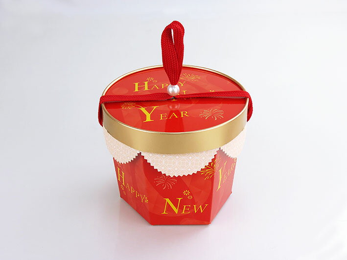 【基本量 】六角圓筒手提盒 / 100組 & 300組