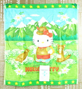 【震撼精品百貨】Hello Kitty 凱蒂貓 中方巾 信州阿爾 震撼日式精品百貨