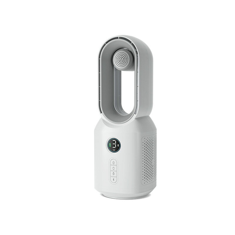 藍芽音箱風扇 新款無葉 桌面led燈usb 充電家用禮品創意 臺式風扇