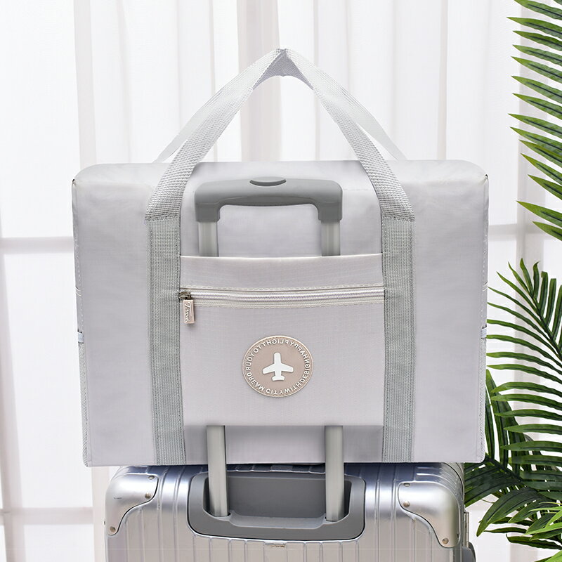 旅行包 健身包 行李包大容量可折疊旅行袋便攜行李袋女簡約短途拉桿手提包旅行包『cyd7338』
