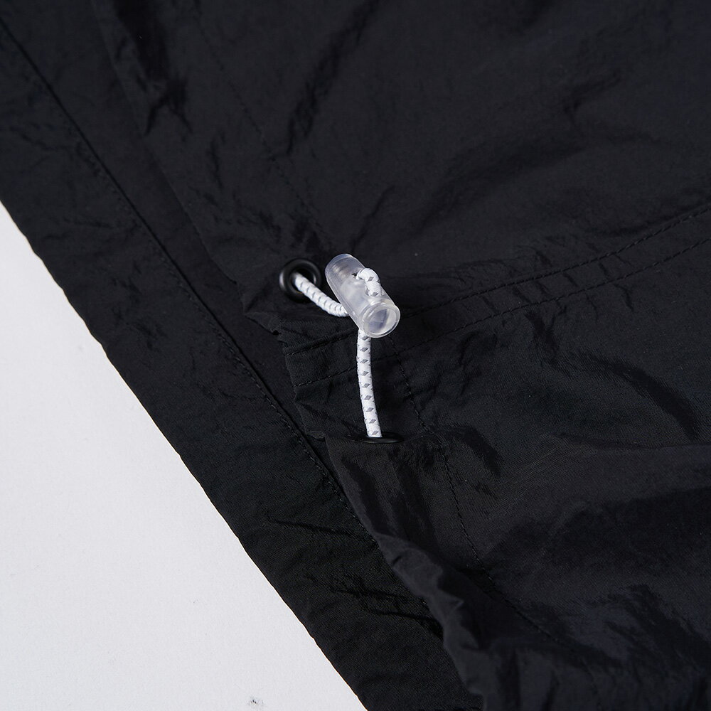 中性款 拼接尼龍襯衫-黑色 (540141) 【5th STREET】【APP下單享4%回饋】 5