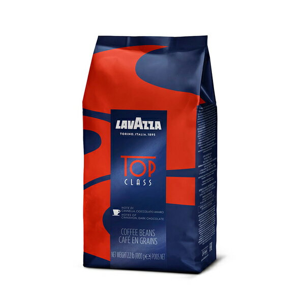 義大利 LAVAZZA TOP CLASS 咖啡豆1kg/包-效期20240830【良鎂咖啡精品館】