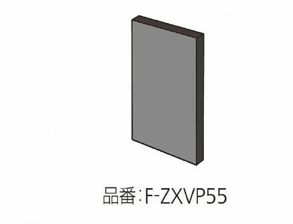 [3東京直購] Panasonic 原廠 F-ZXVP55 空氣清淨機 集塵濾網 過濾網 可用10年 F-VC55XV-W F-VXV55-W