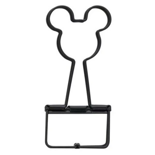 【震撼精品百貨】Micky Mouse_米奇/米妮 ~日本Disney迪士尼 米奇造型長尾夾(黑大頭款)*67081 2