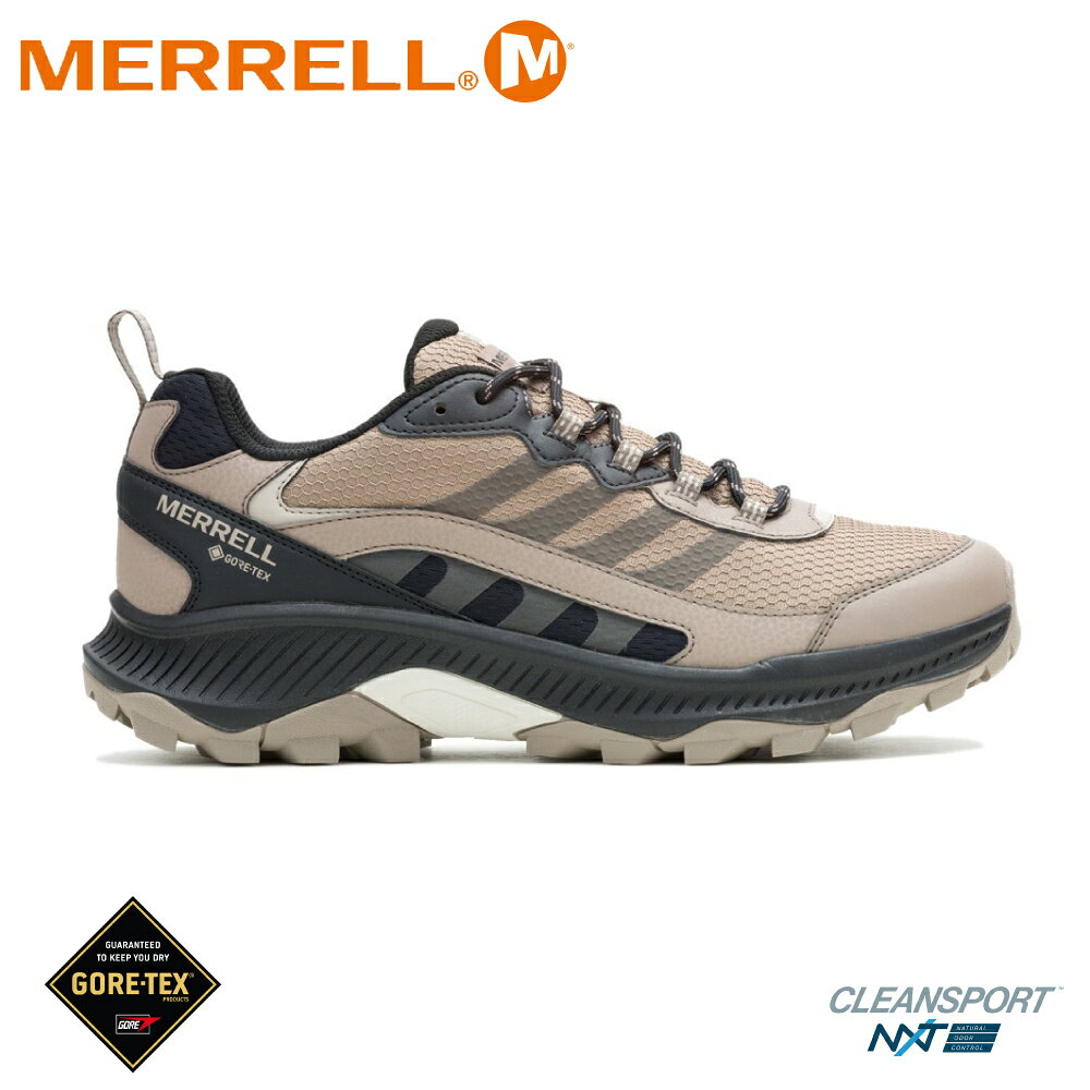 【MERRELL 美國 男 SPEED STRIKE 2 GORE-TEX 登山鞋《淺褐》】ML037831/越野鞋/戶外鞋