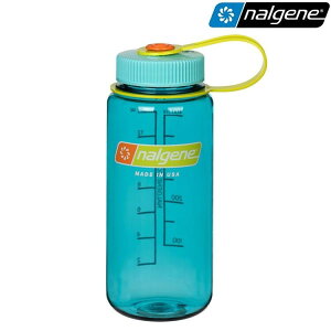 Nalgene Tritan 寬嘴水壺/運動水瓶/寬口瓶 美國製 0.5L 2178-2070 蔚藍色