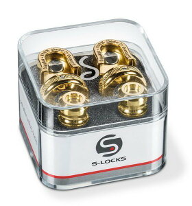 德國原廠 Schaller S-Locks 電吉他/ Bass 電貝斯安全背帶扣(金色,賣場另有其他顏色)【唐尼樂器】