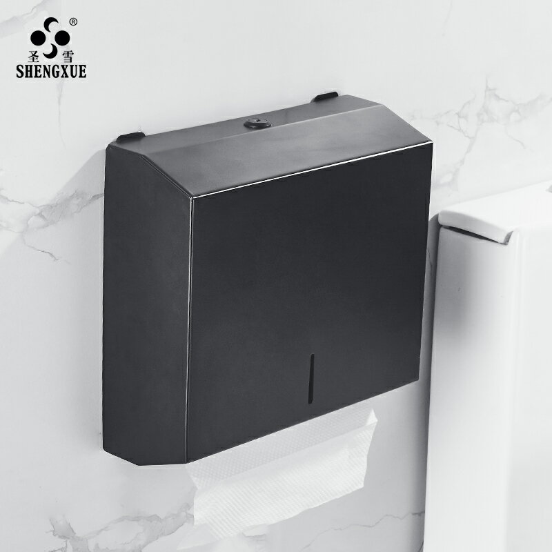 不銹鋼擦手紙巾盒掛壁式衛生間家用盒子壁掛式酒店盒公共廁所商用