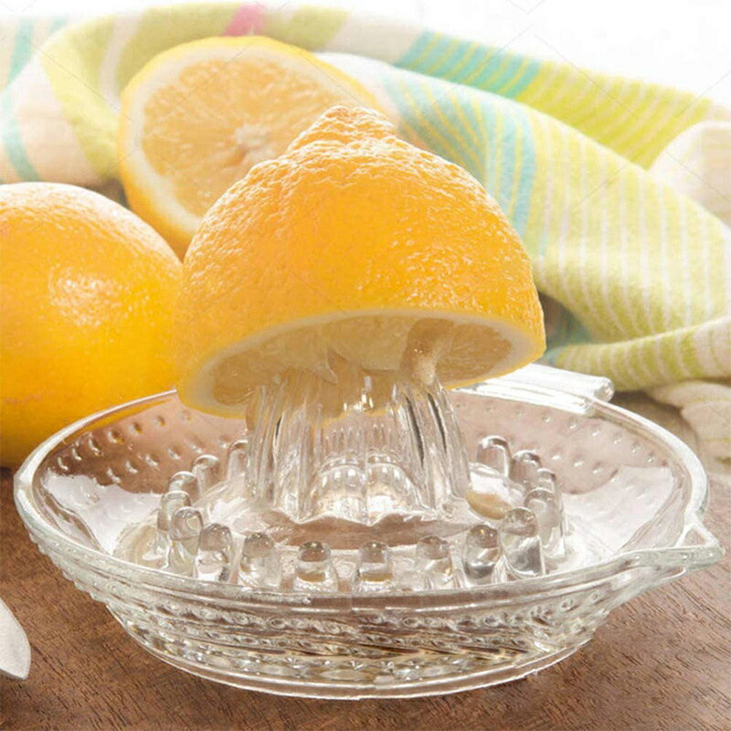 玻璃檸檬榨汁器手動水果榨汁器便攜式果汁榨汁器家用多功能榨汁機