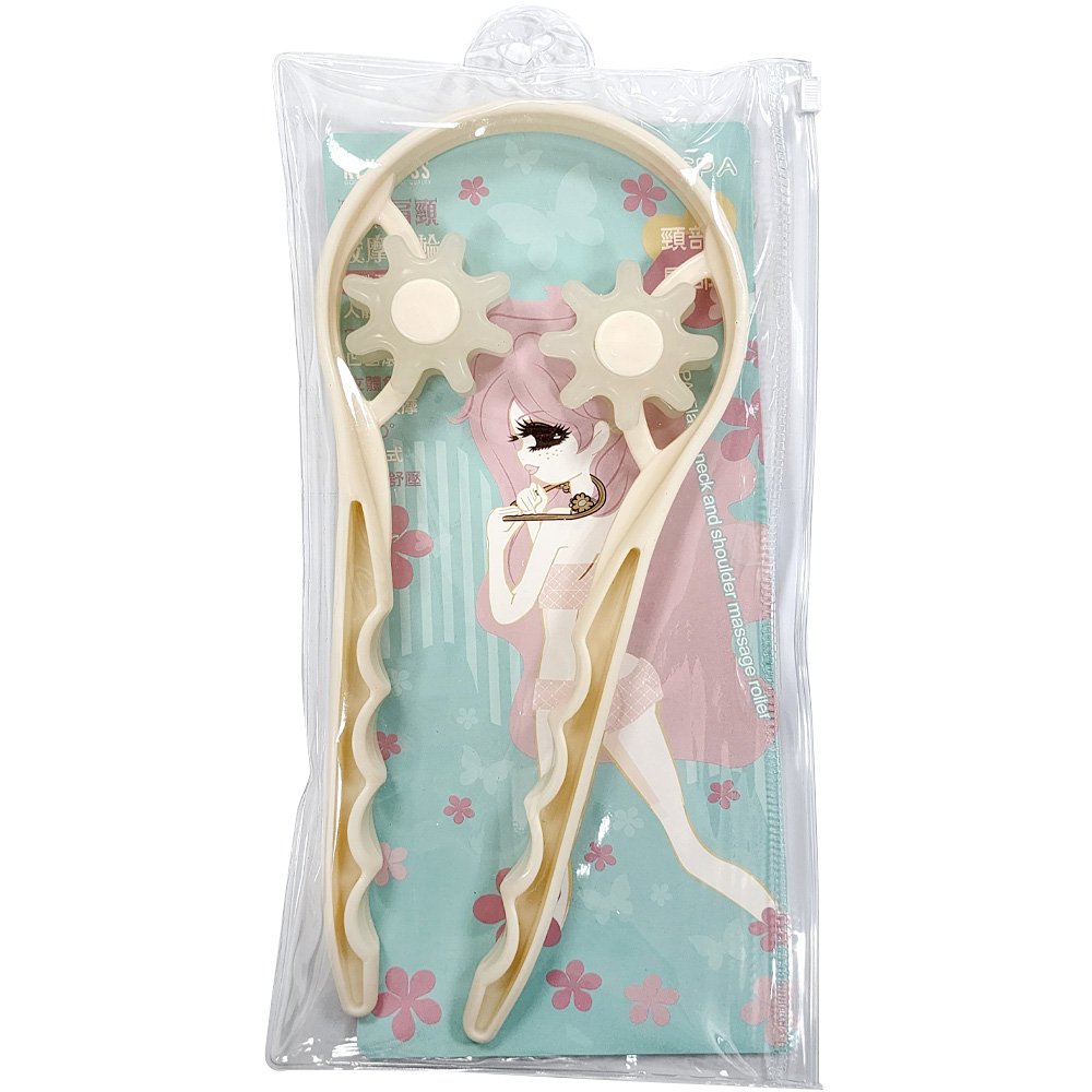 KEYTOSS 360度旋轉肩頸按摩滾輪 SK9988-1【九乘九購物網】