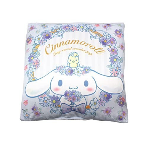 【震撼精品百貨】大耳狗 Cinnamoroll~日本三麗鷗Sanrio大耳狗方形靠墊 抱枕(40X40CM)*13642