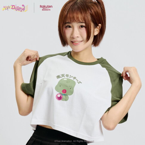 Rakuten Monkeys x 小魔女DoReMi-短版T 0