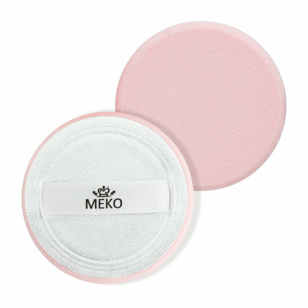MEKO 氣墊兩用海綿(圓銀2入) N-093