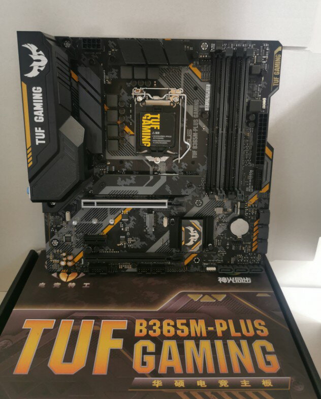 {保固一年 可打統編}全新盒裝Asus/華碩TUF B365M PLUS GAMING臺式機電腦主機板ddr4記憶體