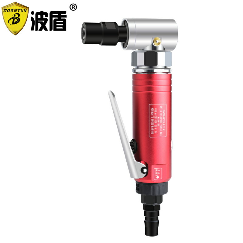 波盾 90度氣動刻磨機 彎頭打磨機 L形風磨機 氣磨機 BD-0064