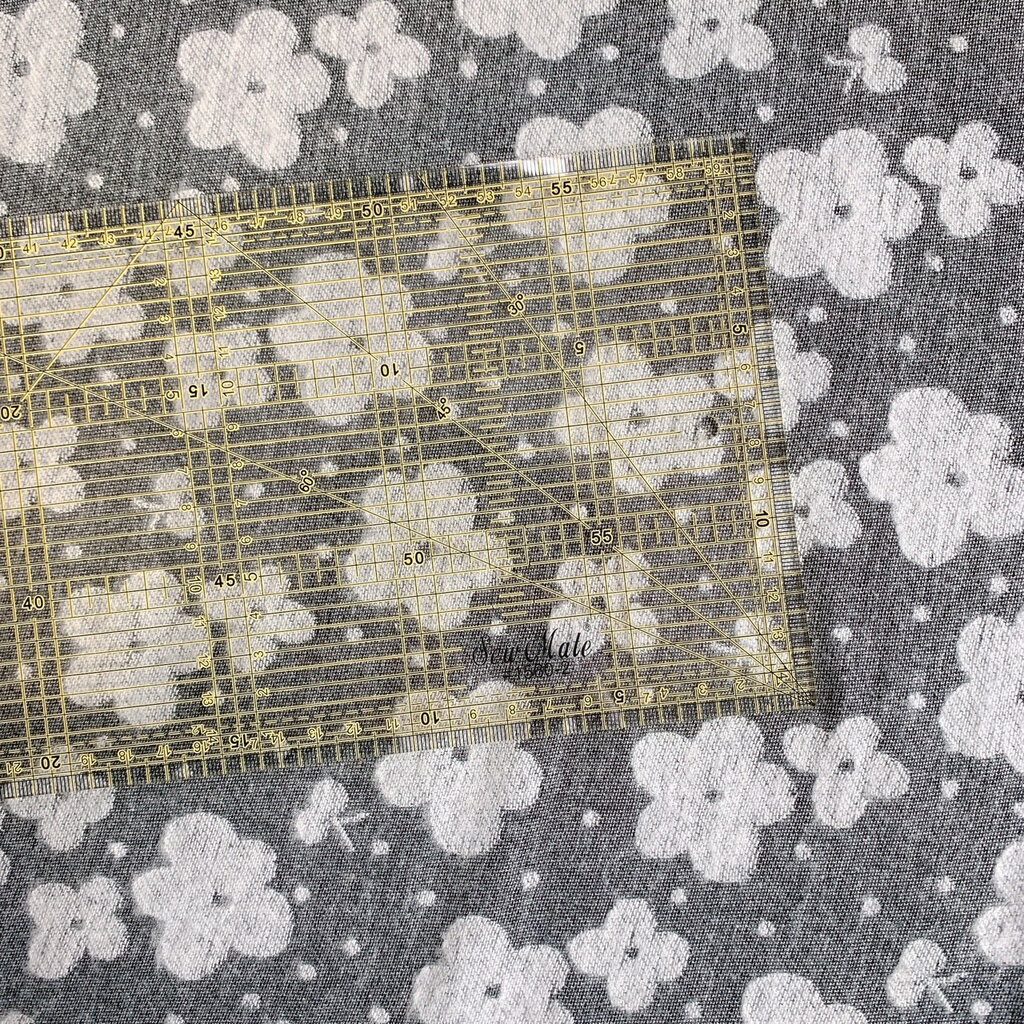 手作森林 台灣製【雙色定規尺 15x60cm】深淺布通用 拼布尺 裁尺 厚度3mm Sew Mate