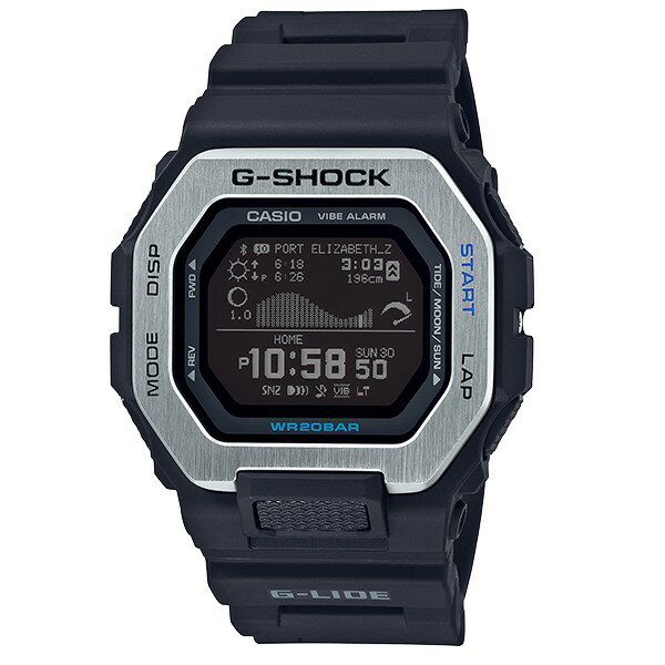 CASIO卡西歐G-SHOCK-GBX-100-1全新衝浪設計設定全球3300個所在點的潮汐資訊46mm｜樂天全館特惠中★指定刷卡回饋10%