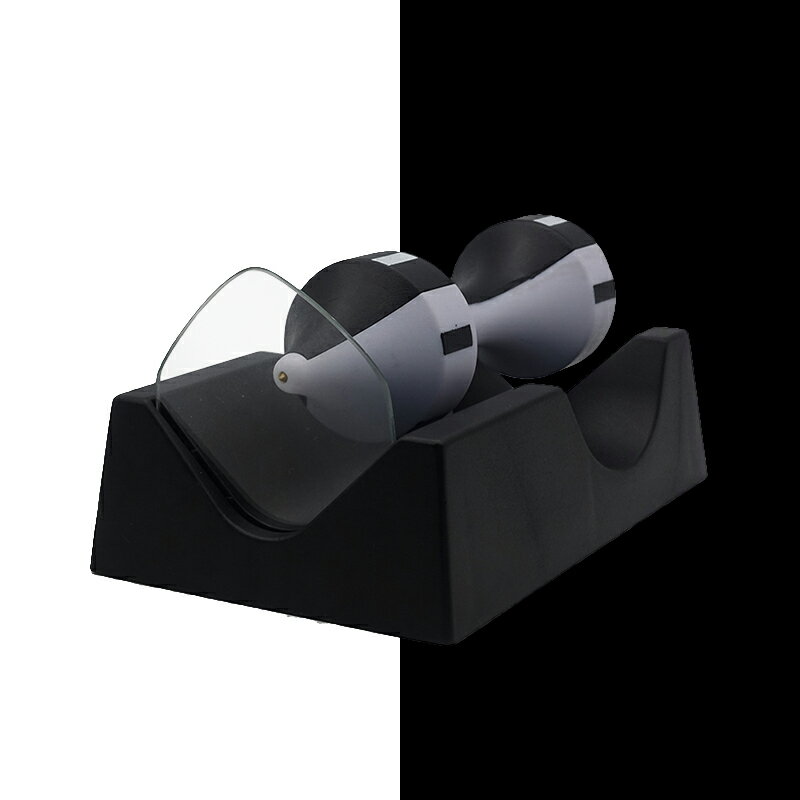 樂智科學黑白磁力懸浮永動機陀螺反重力物理實驗新奇平衡桌面擺件
