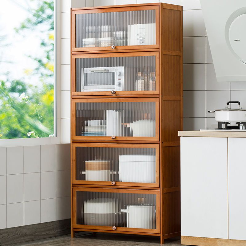 餐邊櫃子簡易廚房櫥櫃家用組合多功能靠墻碗櫃收納餐具櫃儲物櫃子-快速出貨