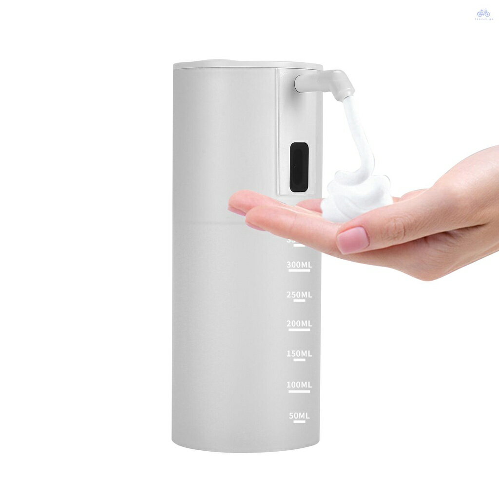 【防疫神器】白色全自動感應泡沫洗手機皁液器350ml（不含電池