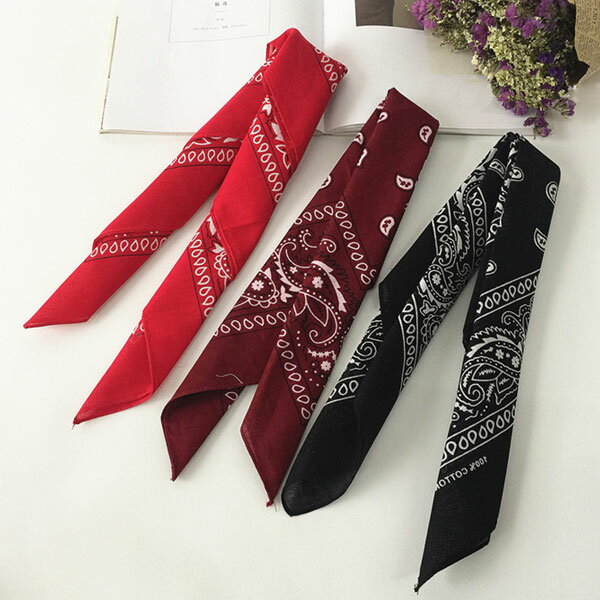 百變多功能 變形蟲 頭巾 髮帶 圍巾 髮飾 髮箍 頭飾 絲巾 領巾 民族風 圖騰 腰果花 嘻哈 潮流 韓國 ANNA S. 8